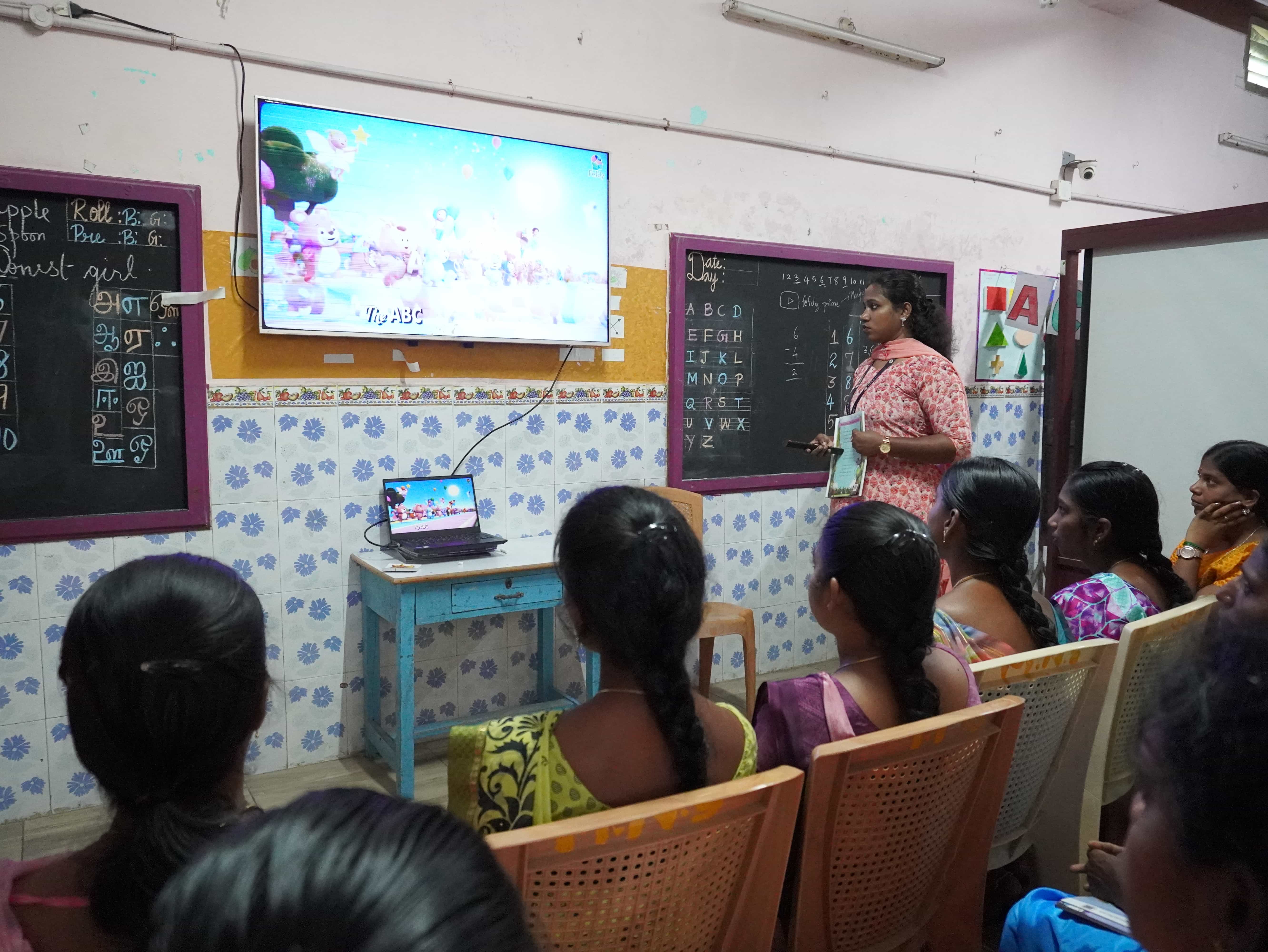 FEFDY Teacher Training Program at Merit Nursery and Primary School, Old Town, Cuddalore