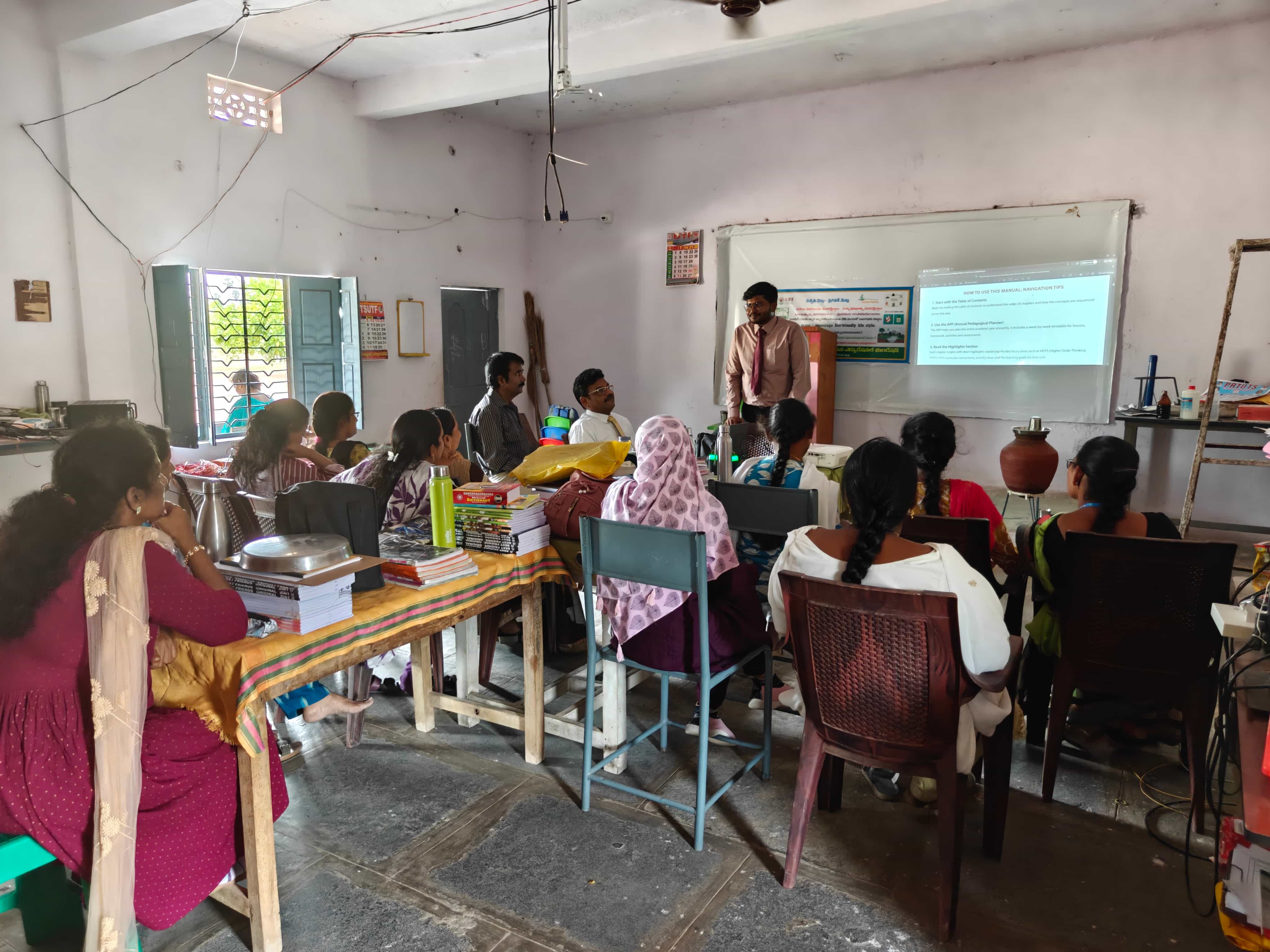 FEFDY Teacher Training Program at VVM School, Nakrekal, Telangana