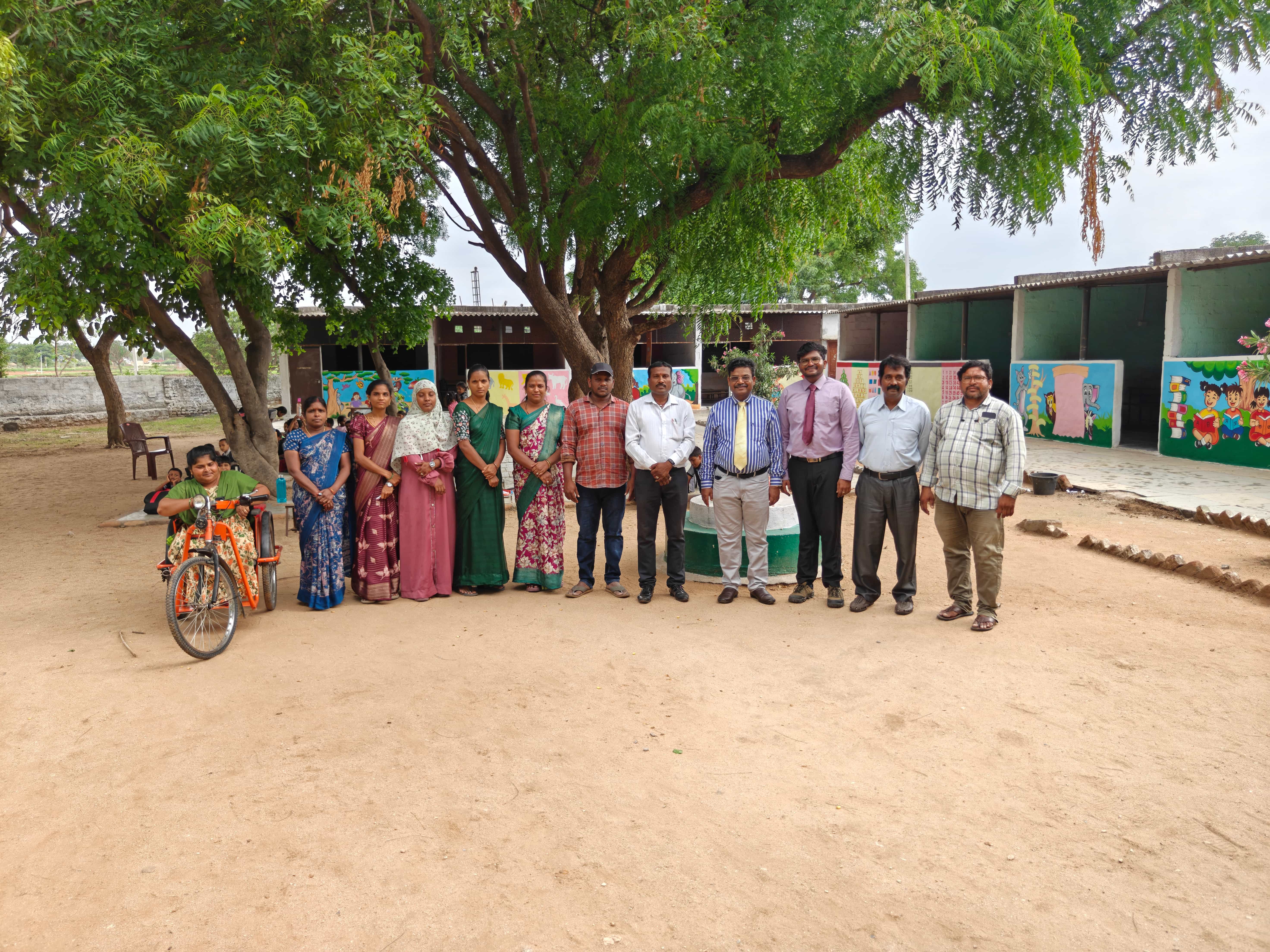 FEFDY Teacher Training Program at Vijaya Vani Vidya Niketan High School, Velliminedu, Telangana