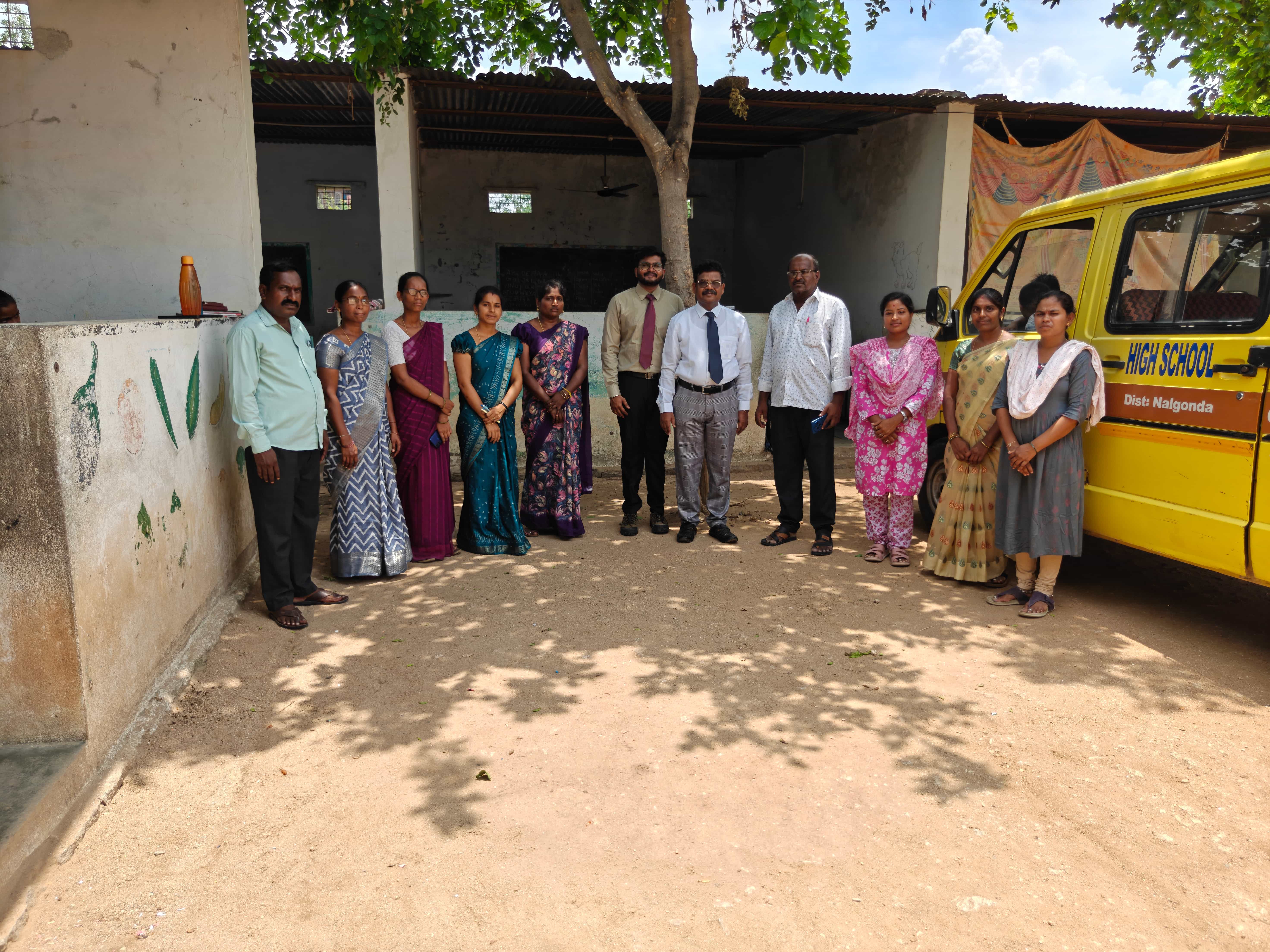 FEFDY Teacher Training Program at Sandeepani High School, Kattangooru, Telangana