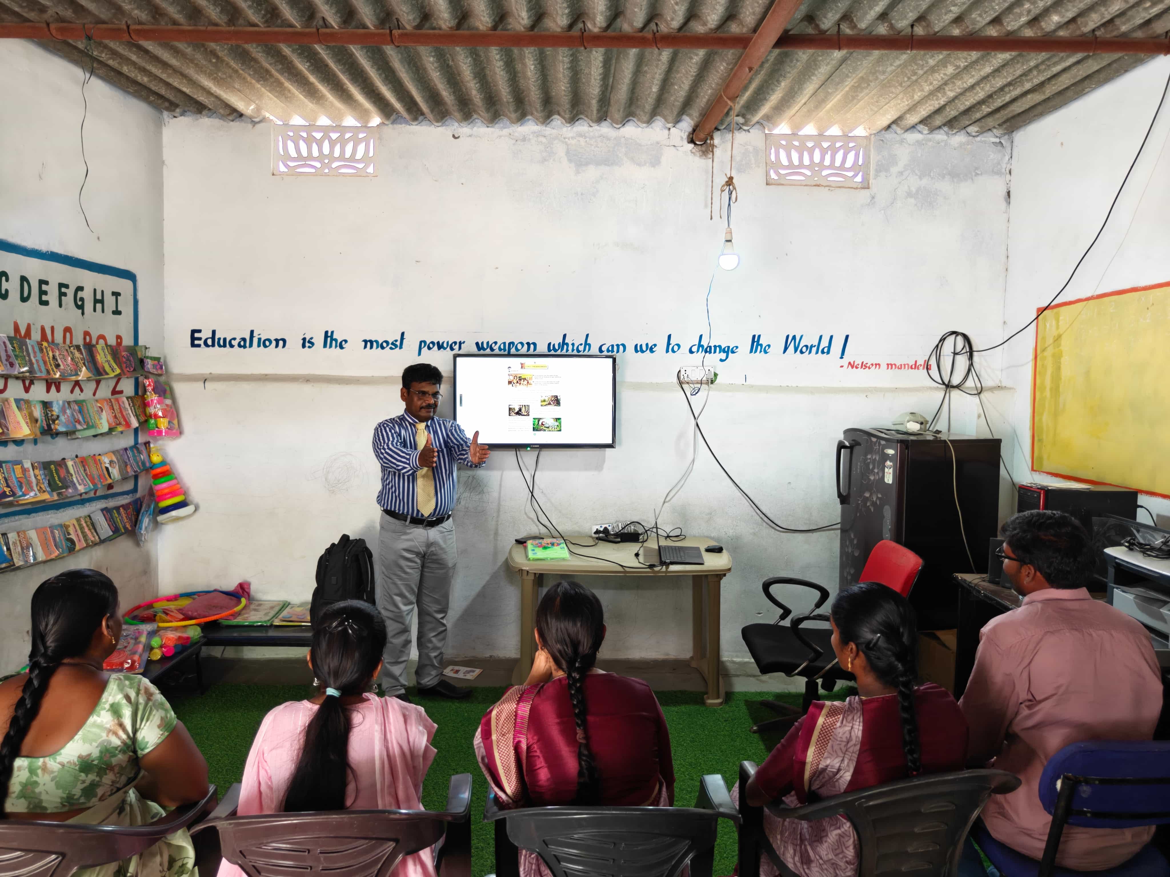FEFDY Teacher Training Program at Soumya UPS School, Chinna Karpathi, Telangana