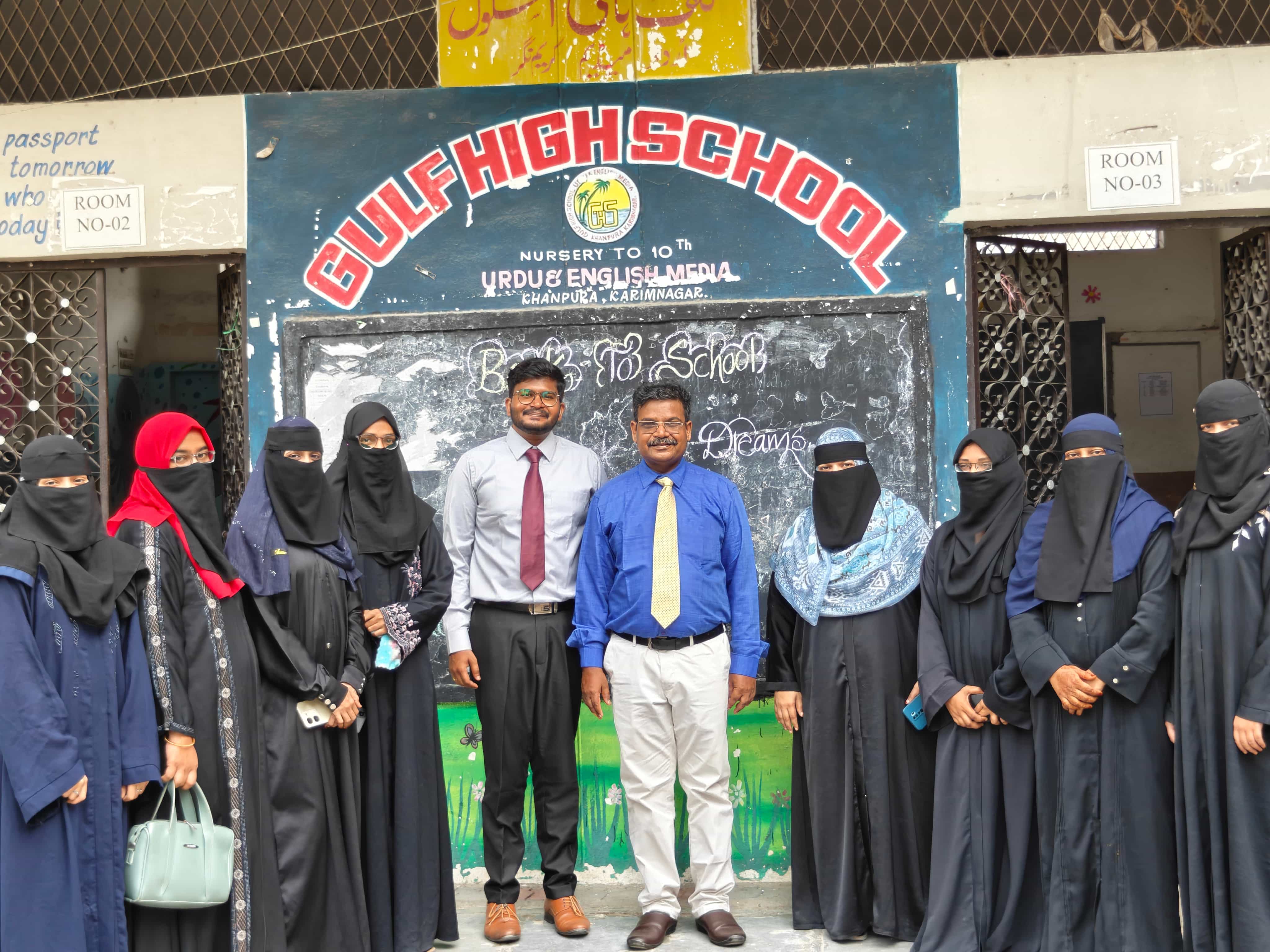 FEFDY Teacher Training Program at Gulf High School, Karimnagar, Telangana