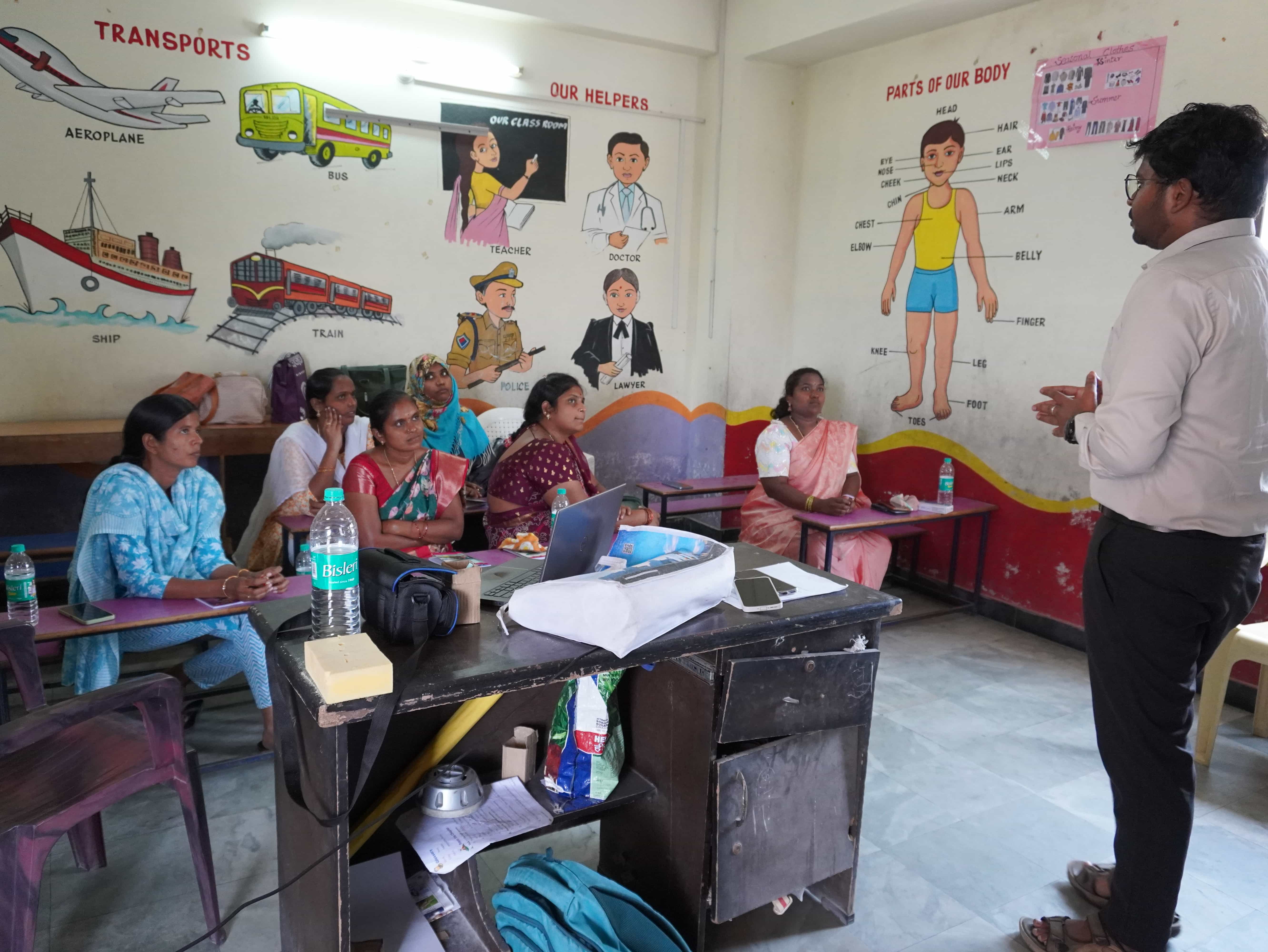 FEFDY Teacher Training Program at SVR School, Hyderabad