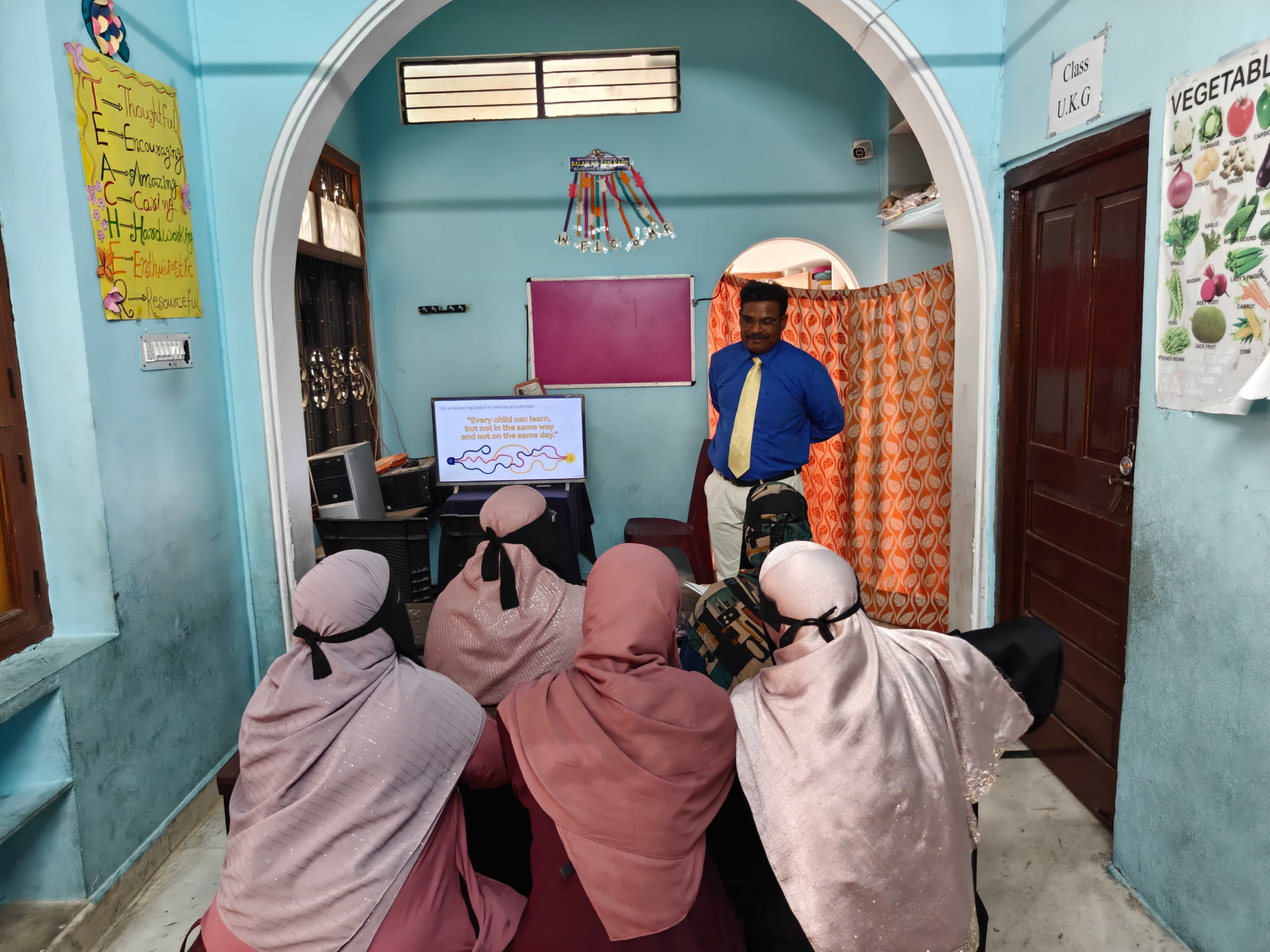 FEFDY Teacher Training Program at New Vision School, Karimnagar, Telangana