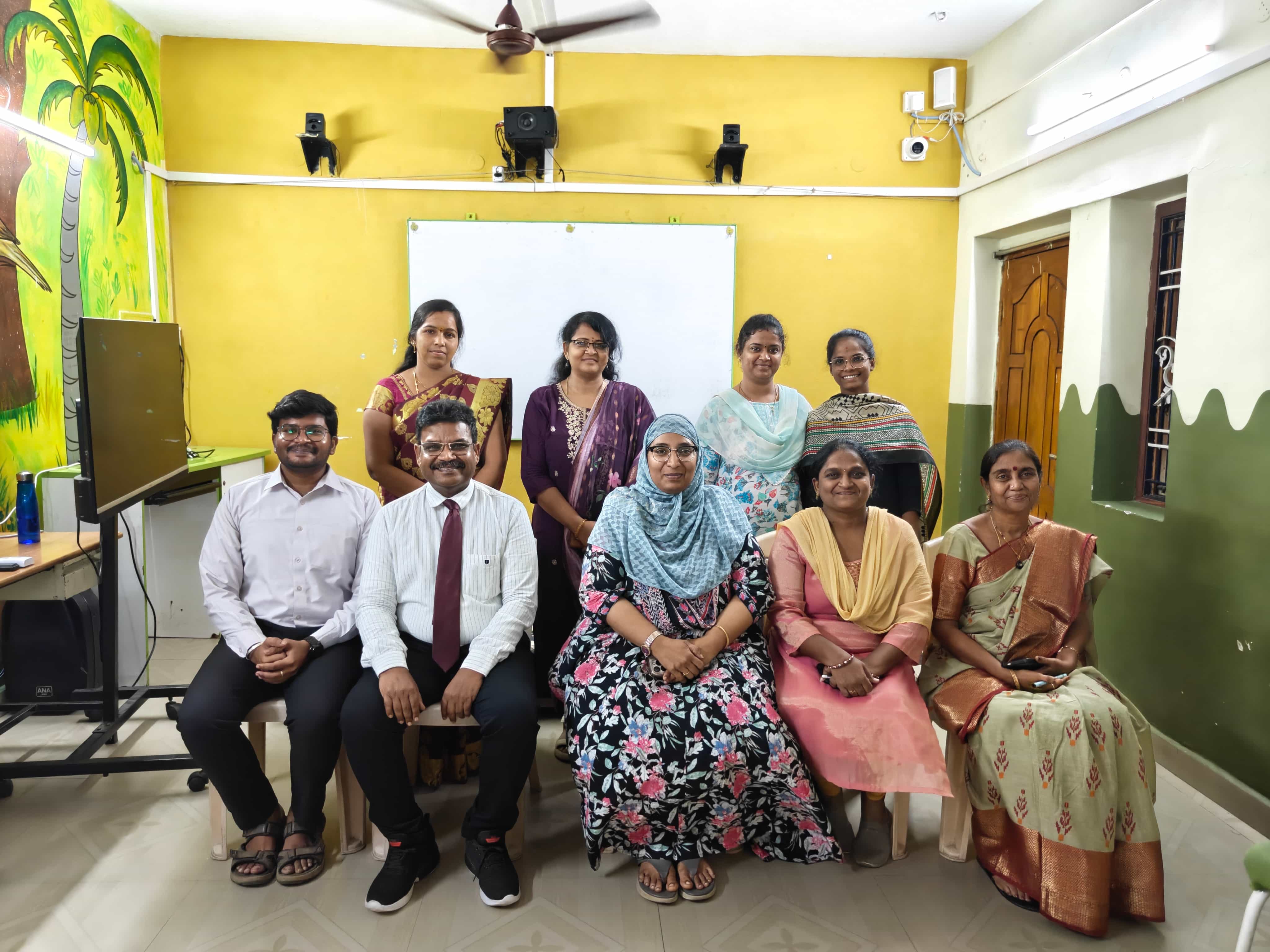 FEFDY Teacher Training Program at Rainbow e-Smart School, Renigunta, Telangana