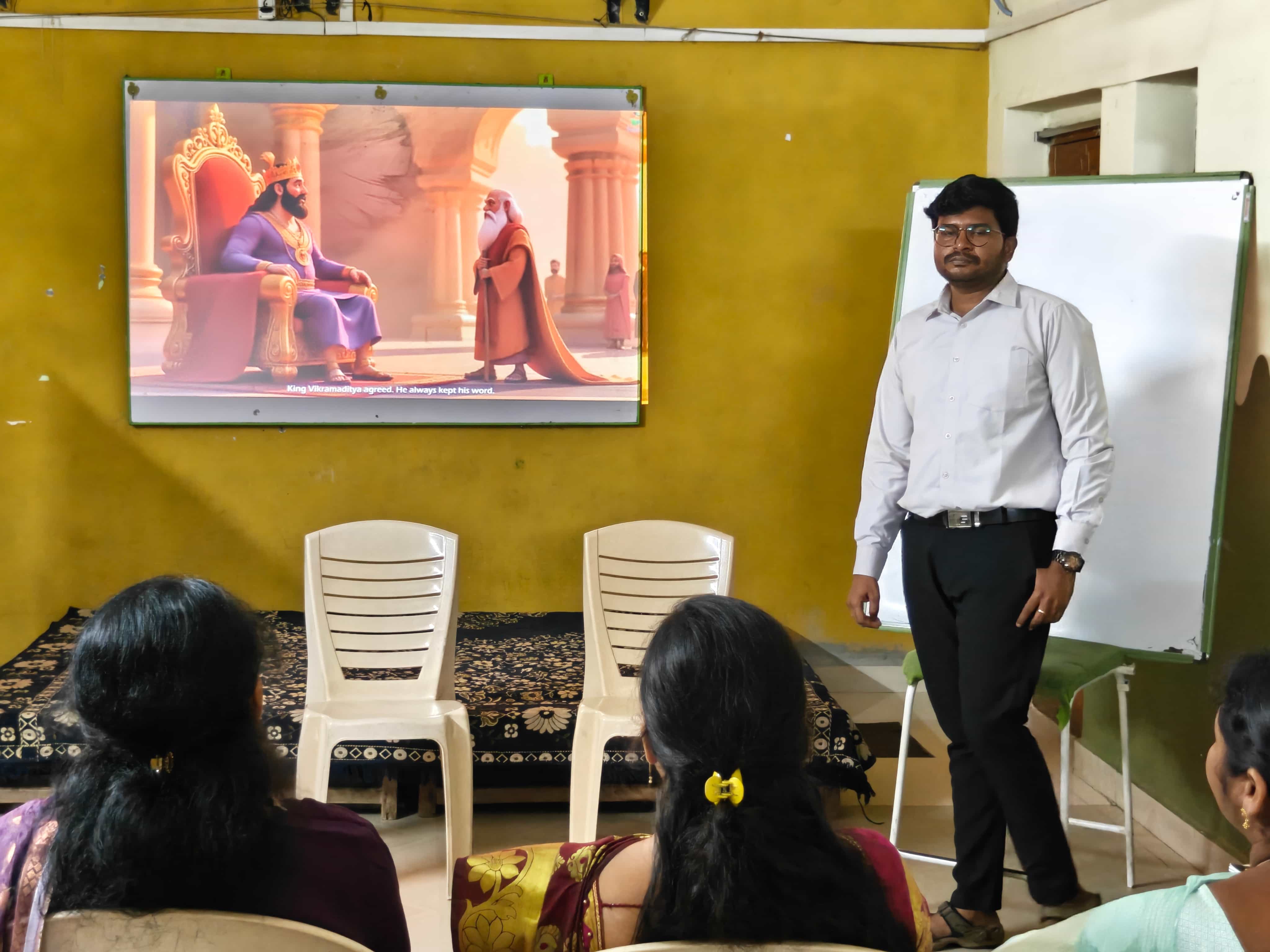 FEFDY Teacher Training Program at Rainbow e-Smart School, Renigunta, Telangana