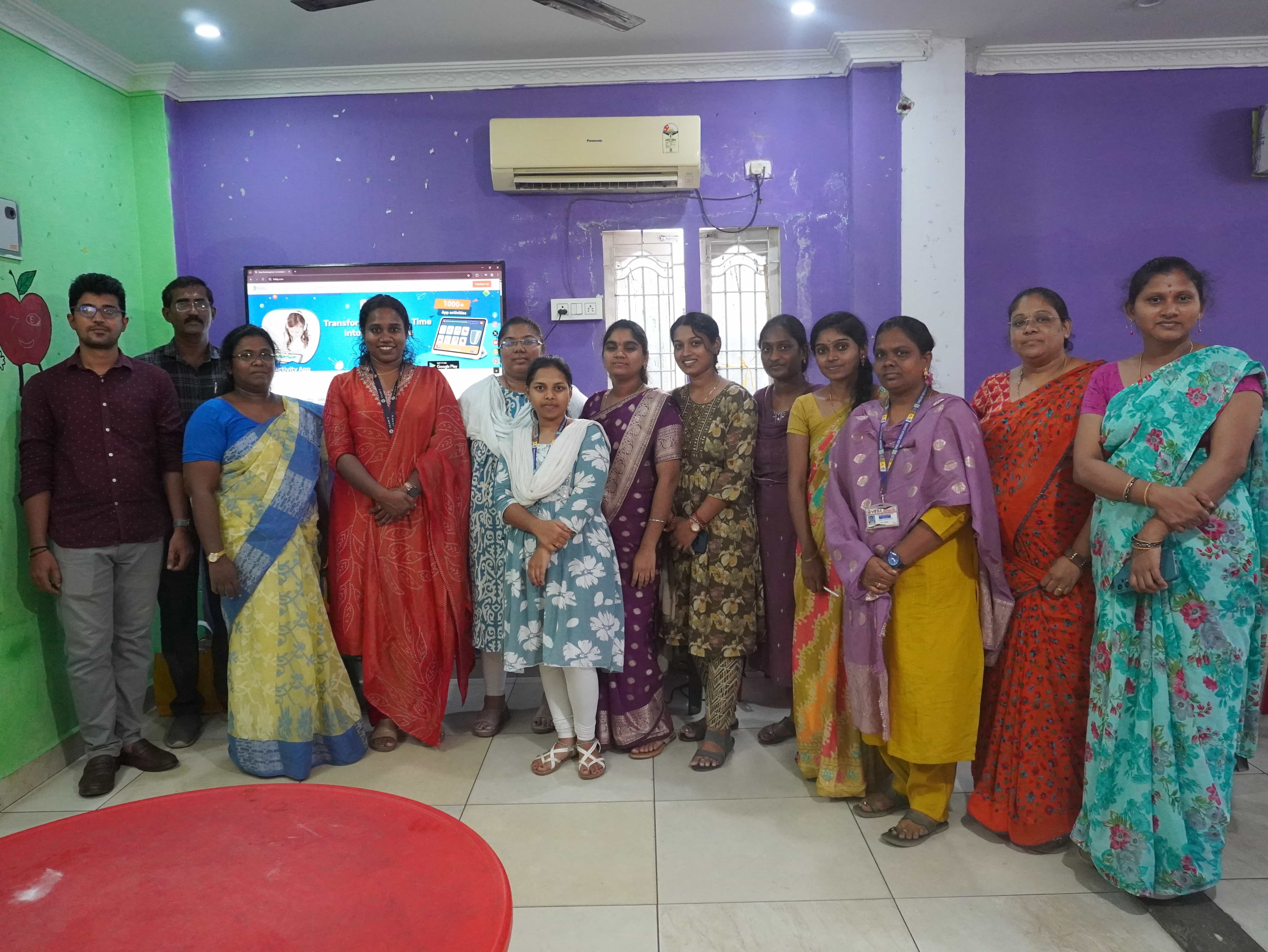 FEFDY Teacher Training Program at Veda English Medium School, Vijayawada