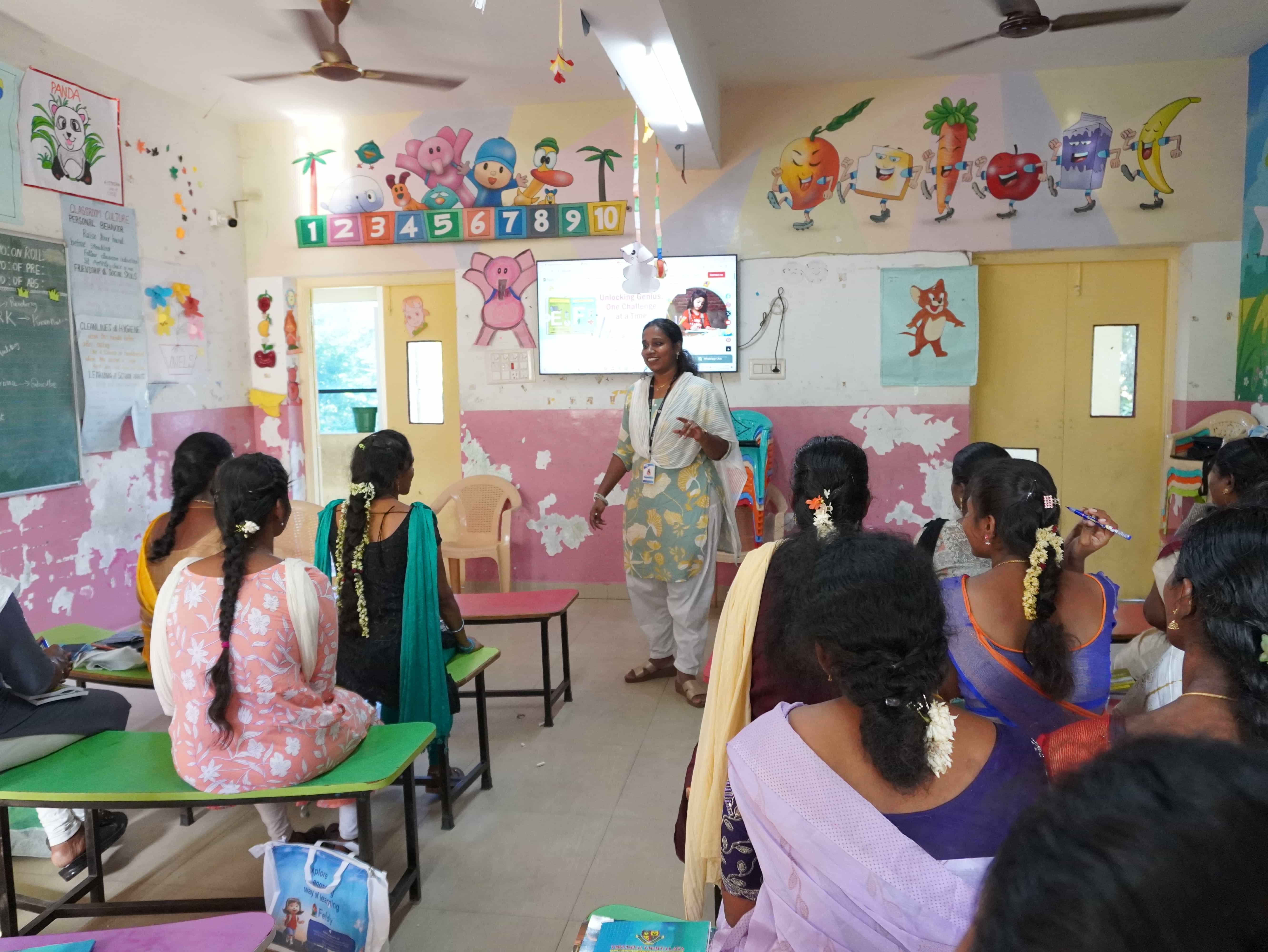 FEFDY Teacher Training Program at Virudhai Vidhyalaya Matric Higher Secondary School, Vriddhachalam