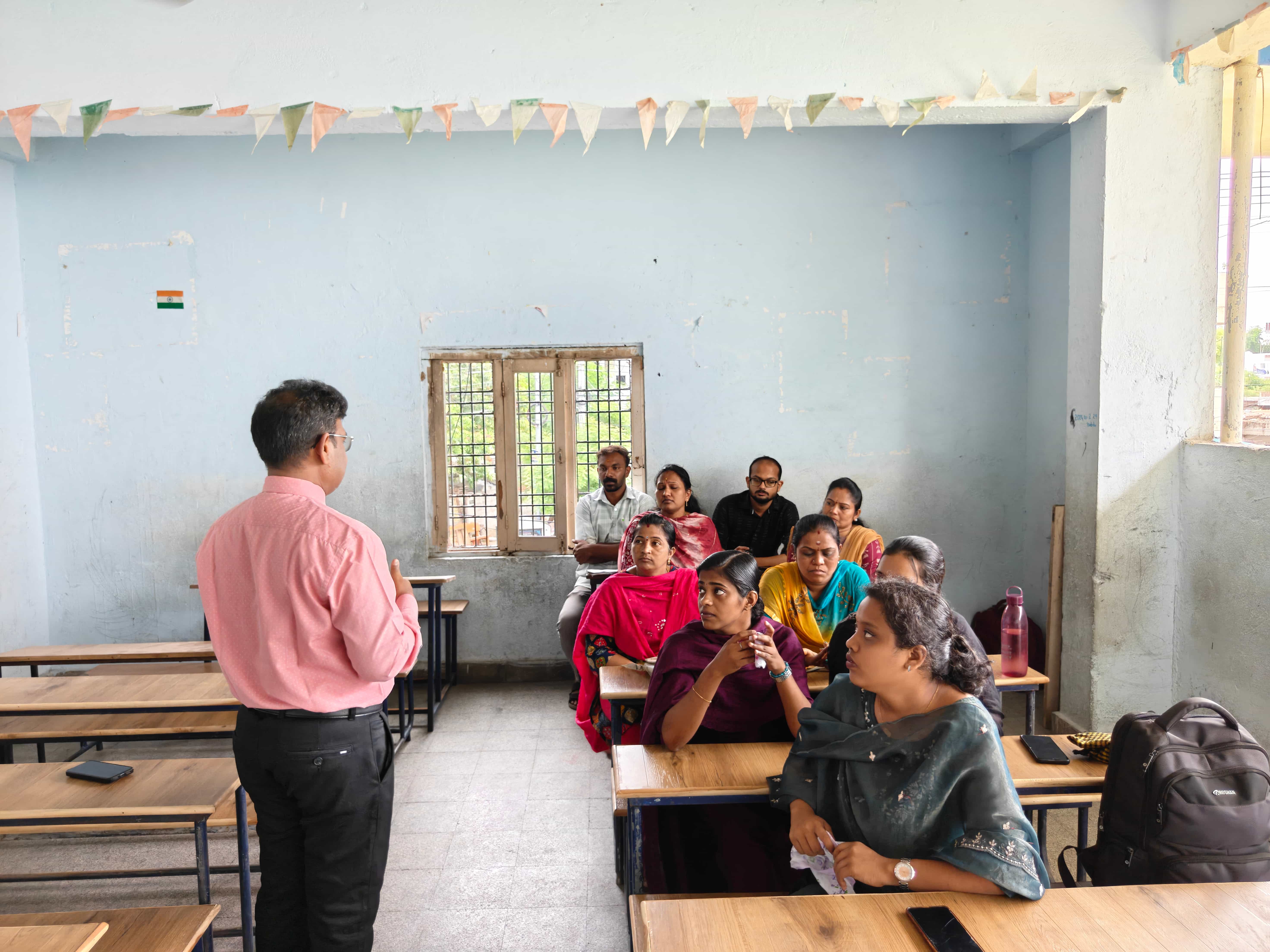 FEFDY Teacher Training Program at Sri Sai School, Karim Nagar, Telangana