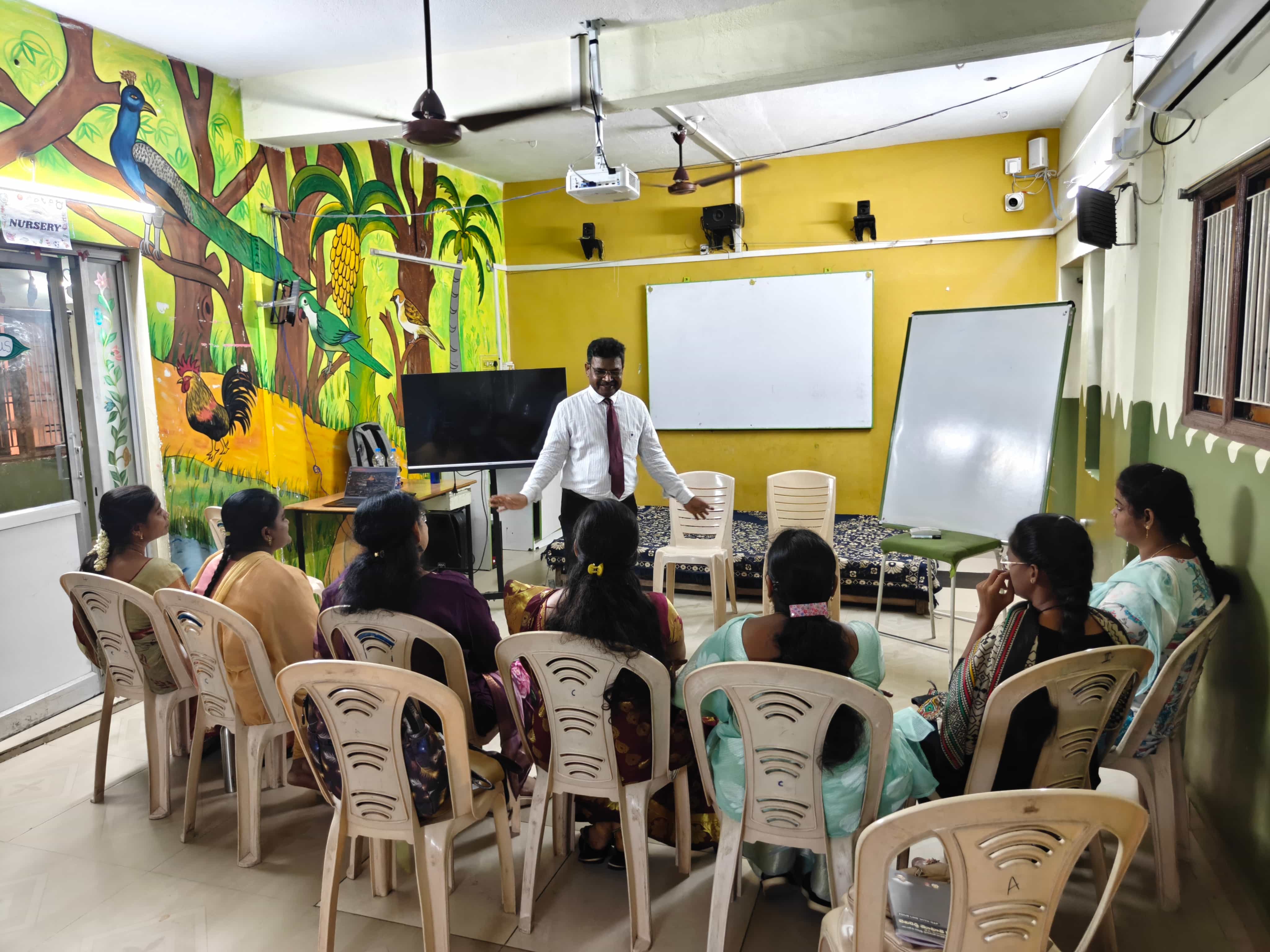 FEFDY Teacher Training Program at Rainbow e-Smart School, Renigunta, Telangana