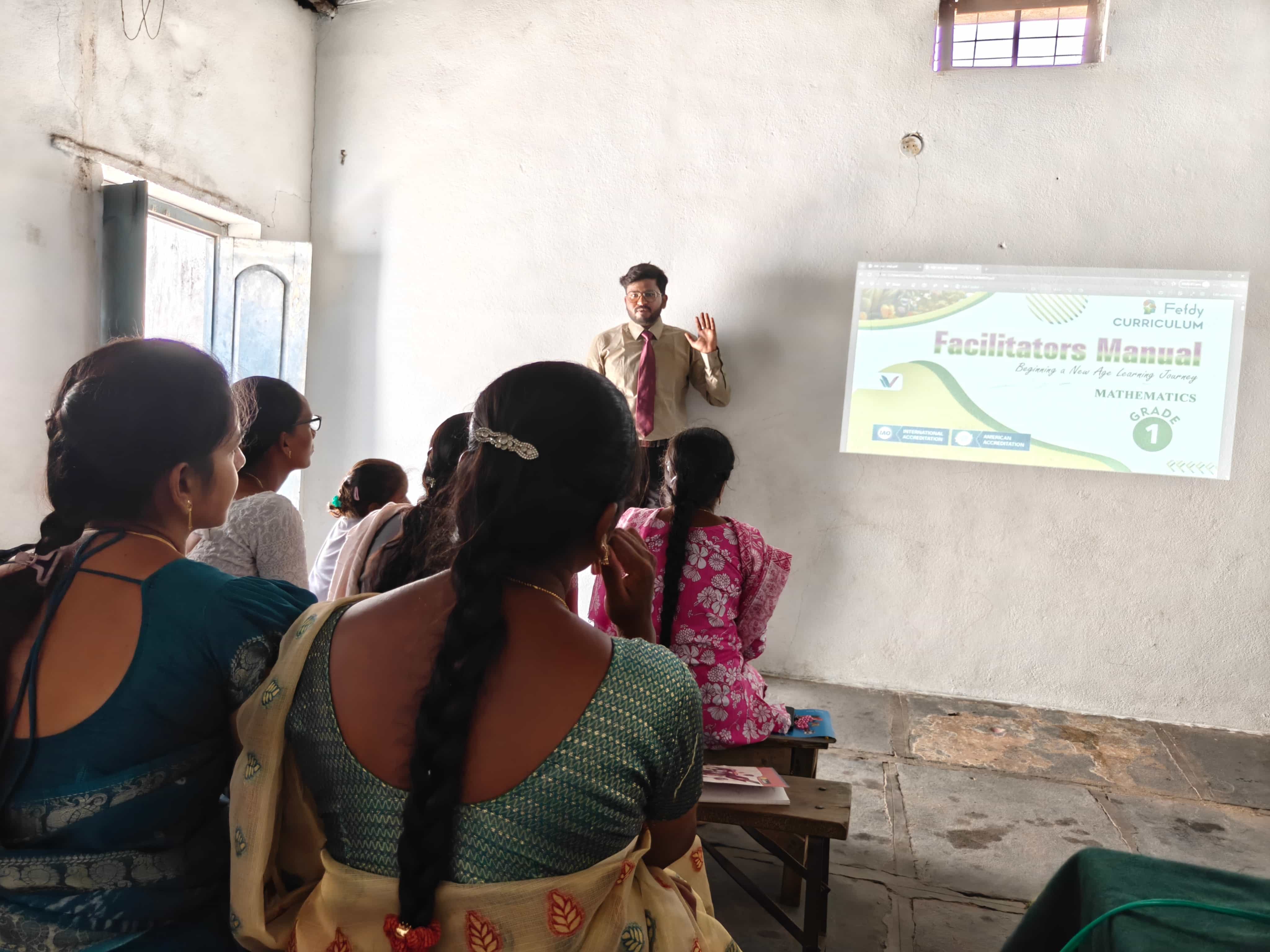 FEFDY Teacher Training Program at Sandeepani High School, Kattangooru, Telangana