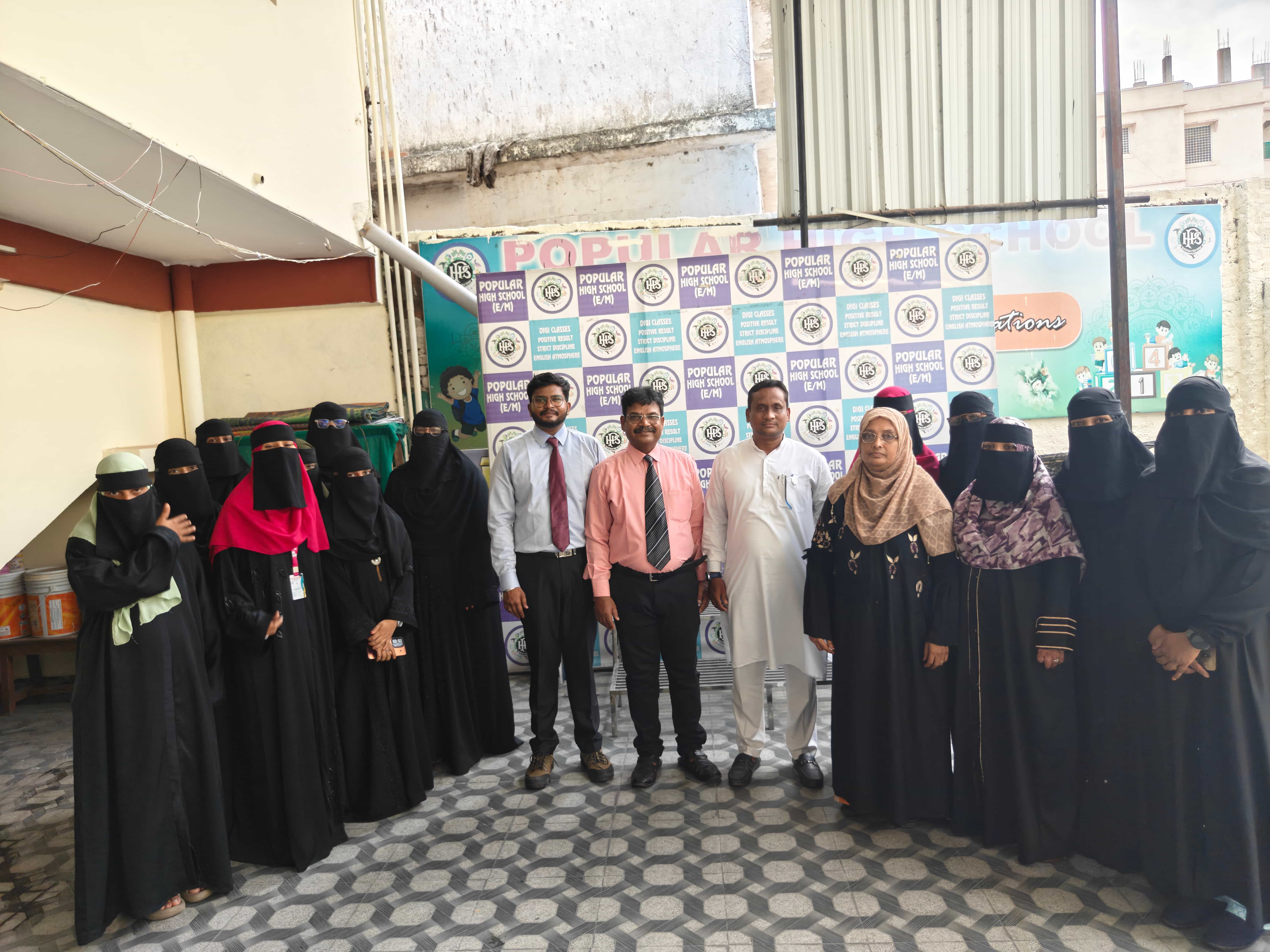 FEFDY Teacher Training Program at Popular High School, Karim Nagar, Telangana