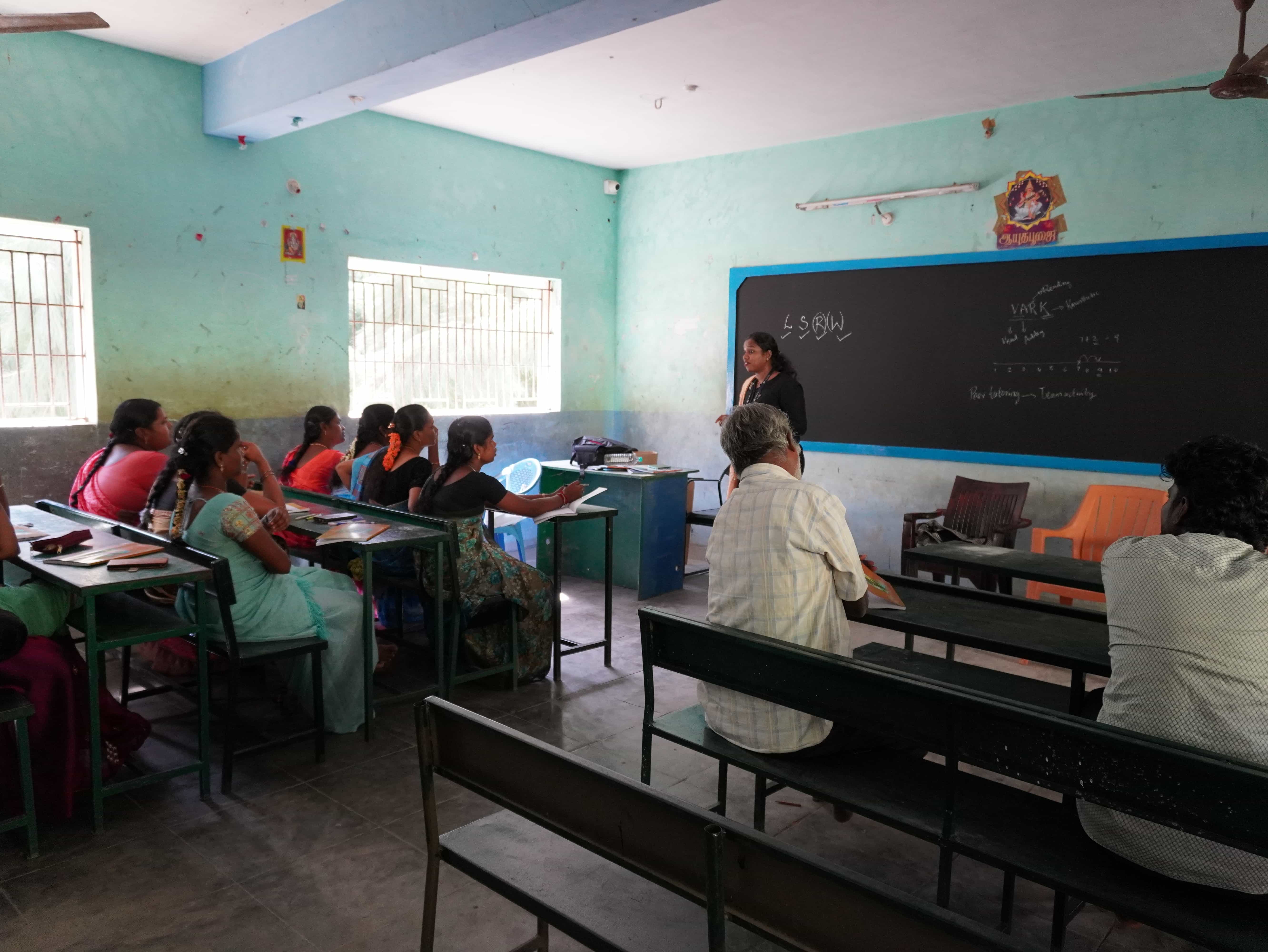FEFDY Teacher Training Program at MRV Raja Matric Higher Secondary School