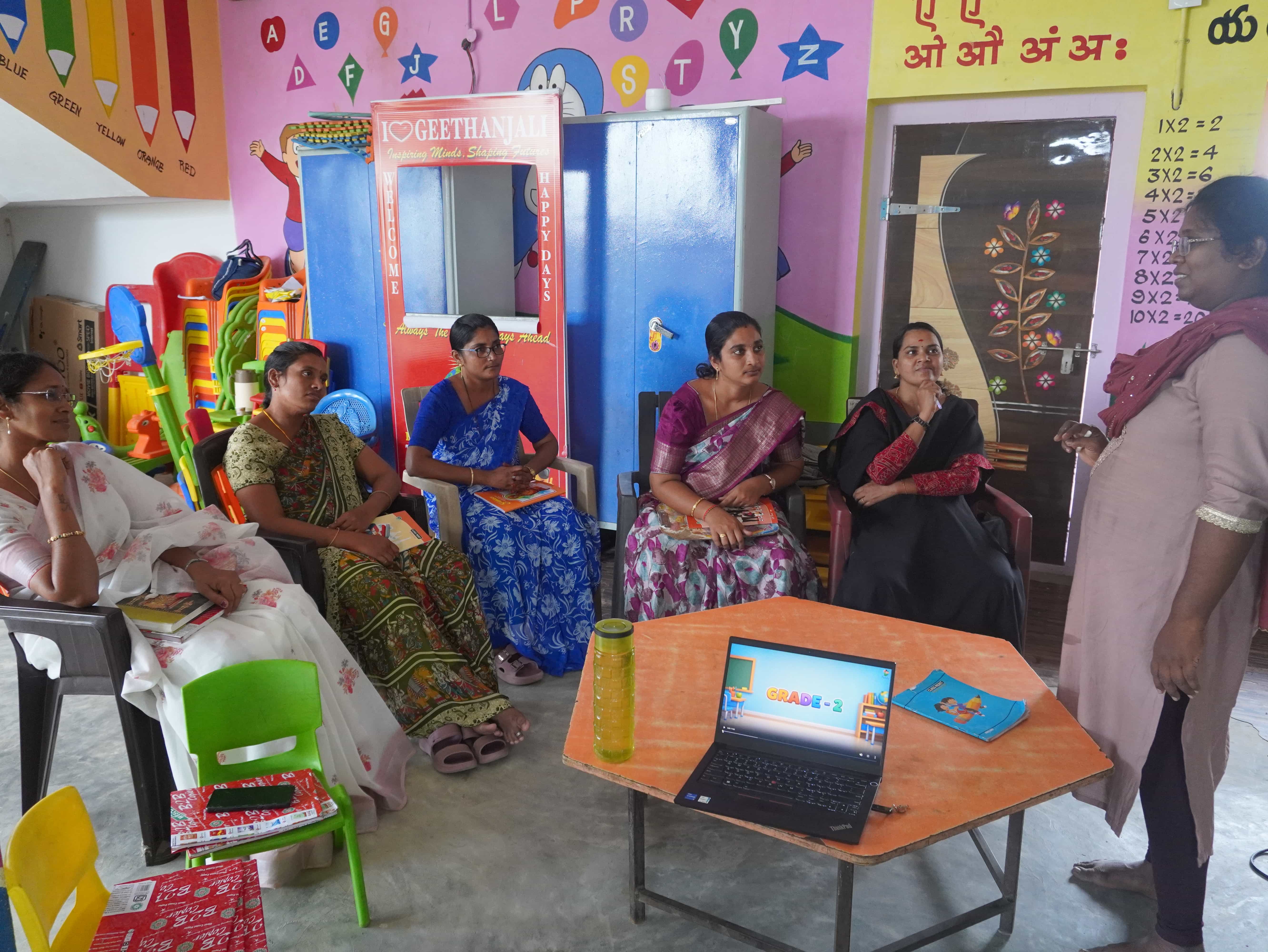 FEFDY Teacher Training Program at Geethanjali EM-TM High School, Gampalagudem