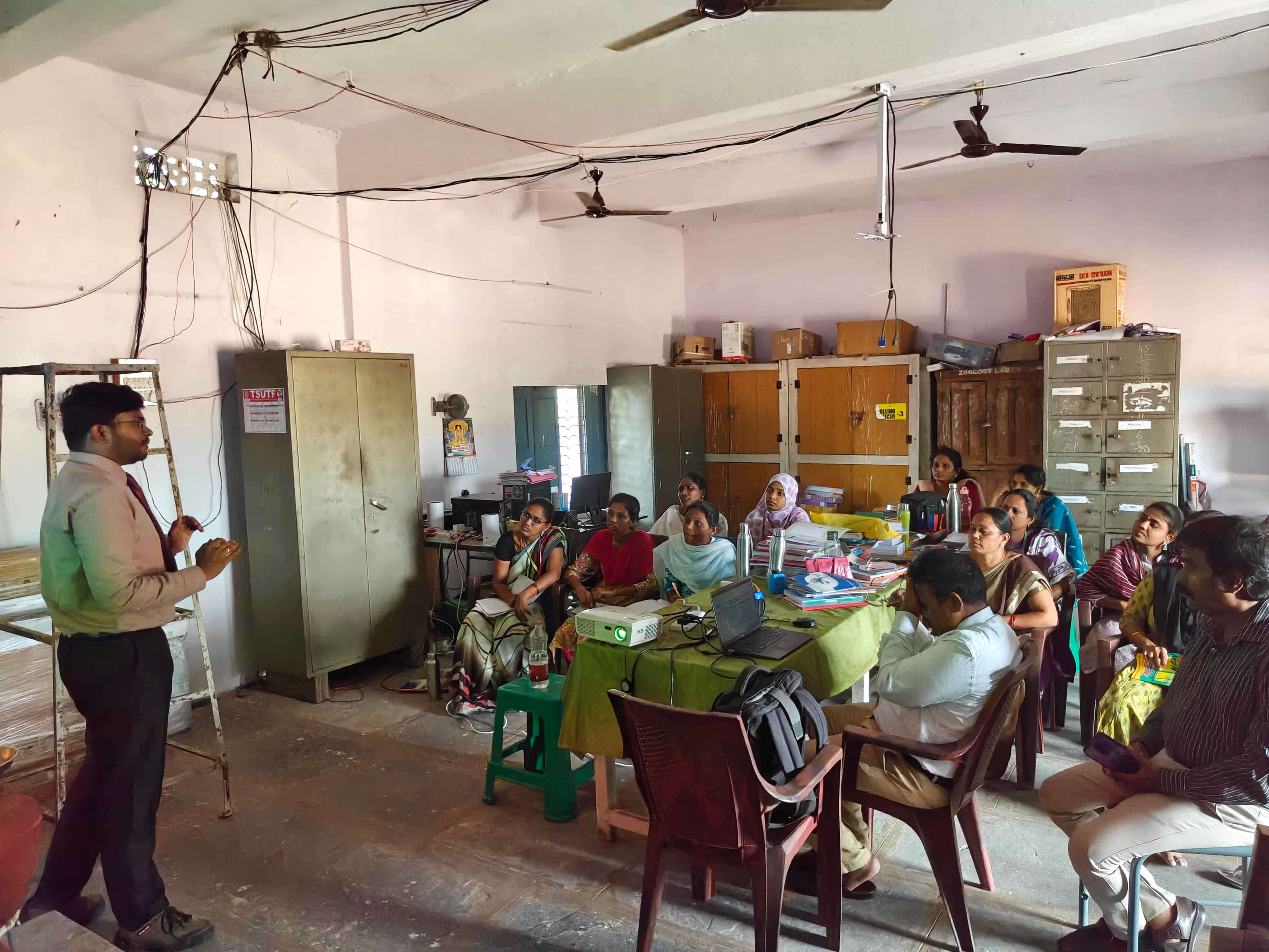 FEFDY Teacher Training Program at VVM School, Nakrekal, Telangana