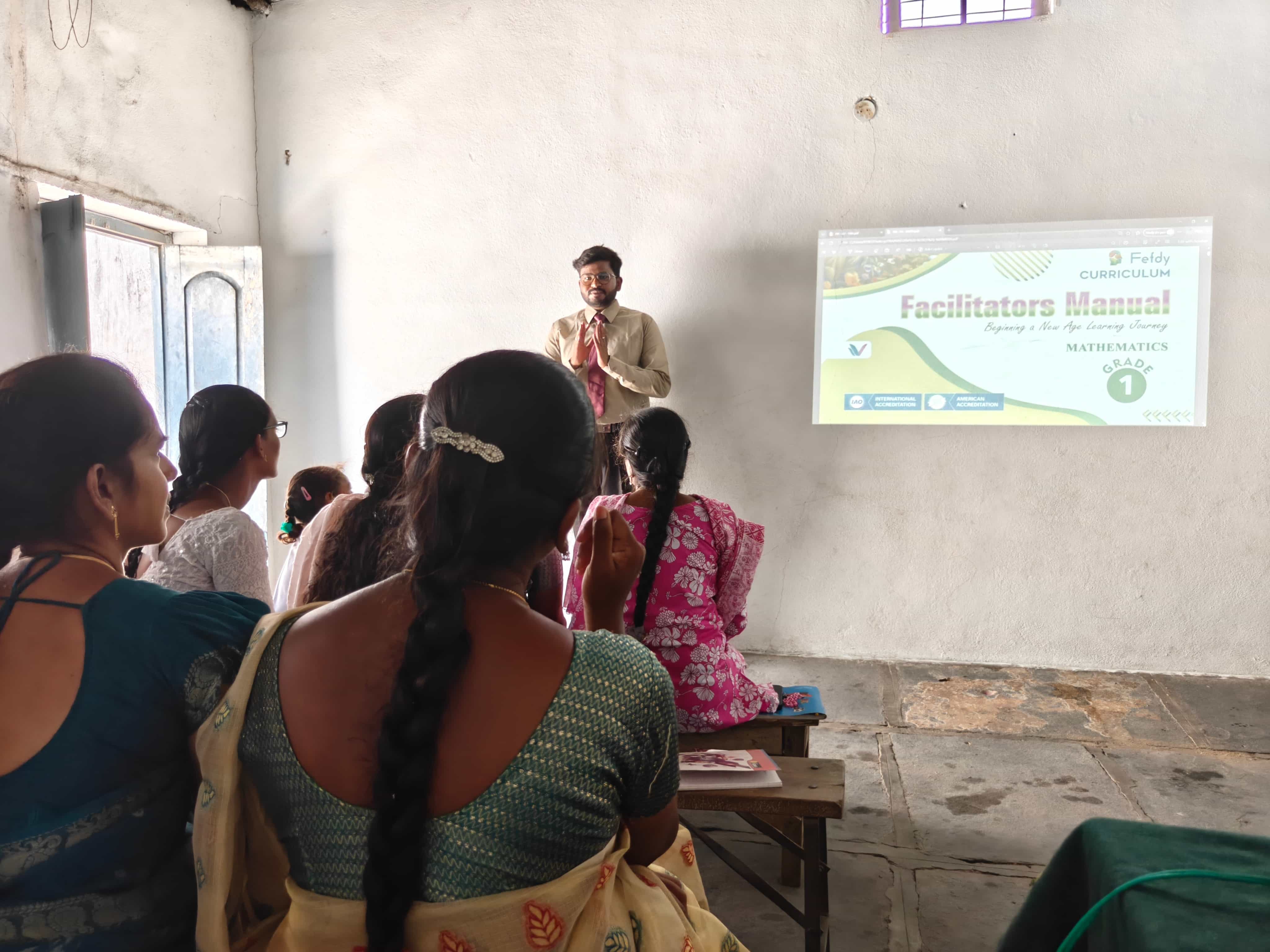 FEFDY Teacher Training Program at Sandeepani High School, Kattangooru, Telangana